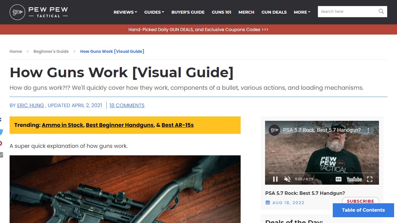 How Guns Work [Visual Guide] - Pew Pew Tactical
